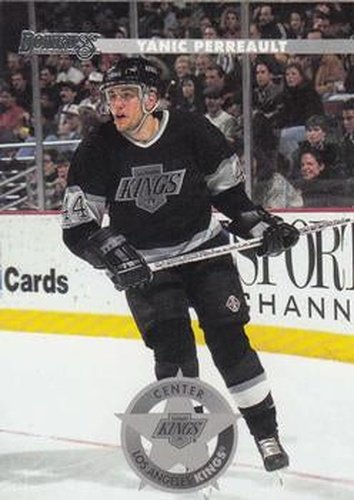 #21 Yanic Perreault - Los Angeles Kings - 1996-97 Donruss Hockey