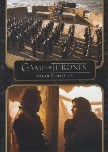 #21 Valar Dohaeris - 2020 Rittenhouse Game of Thrones