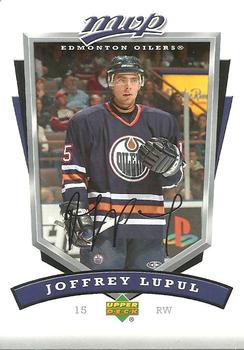 #121 Joffrey Lupul - Edmonton Oilers - 2006-07 Upper Deck MVP Hockey