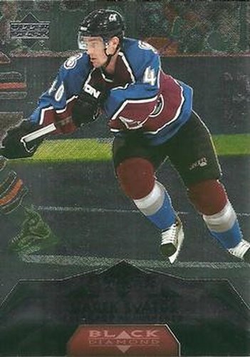 #21 Marek Svatos - Colorado Avalanche - 2007-08 Upper Deck Black Diamond Hockey