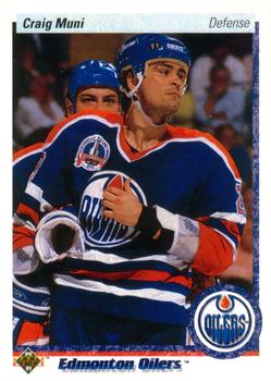 #21 Craig Muni - Edmonton Oilers - 1990-91 Upper Deck Hockey