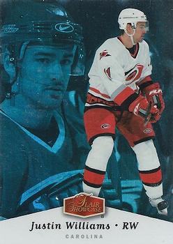 #21 Justin Williams - Carolina Hurricanes - 2006-07 Flair Showcase Hockey