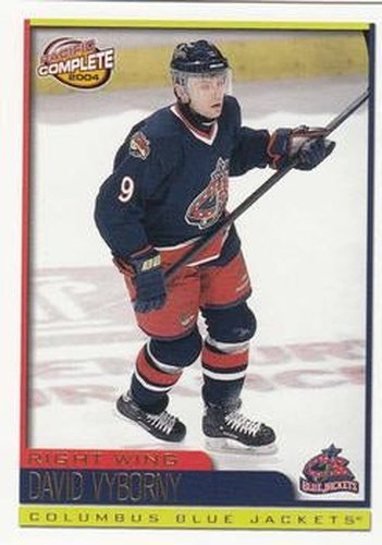 #21 David Vyborny - Columbus Blue Jackets - 2003-04 Pacific Complete Hockey