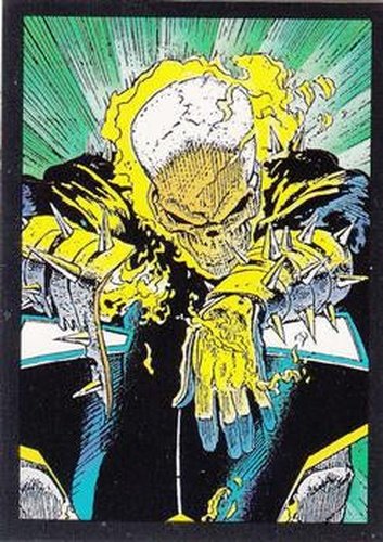 #21 Exhausted - 1992 Comic Images Ghost Rider II