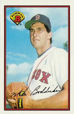 #21 Mike Boddicker - Boston Red Sox - 1989 Bowman Baseball