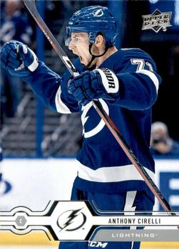 #21 Anthony Cirelli - Tampa Bay Lightning - 2019-20 Upper Deck Hockey