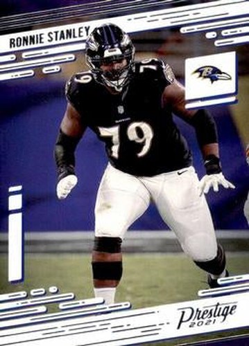 #21 Ronnie Stanley - Baltimore Ravens - 2021 Panini Prestige Football