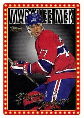 #21 Pierre Turgeon - Montreal Canadiens - 1995-96 Topps Hockey