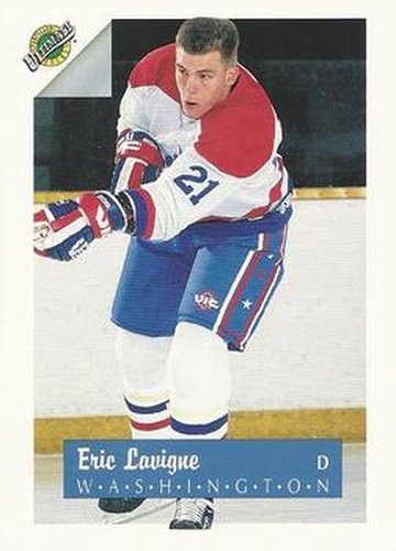 #21 Eric Lavigne - Washington Capitals - 1991 Ultimate Draft Hockey