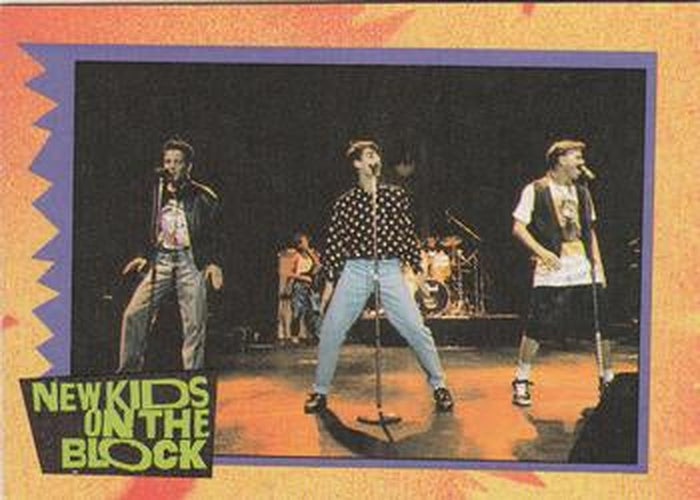 #21a Message to Fans! - 1989 Topps New Kids on the Block