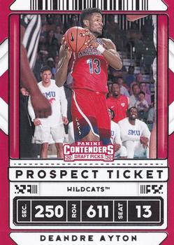#21b Deandre Ayton - Arizona Wildcats - 2020 Panini Contenders Draft Picks Basketball