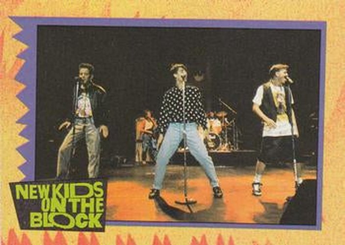 #21c Message to Fans! - 1989 Topps New Kids on the Block
