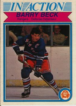 #220 Barry Beck - New York Rangers - 1982-83 O-Pee-Chee Hockey