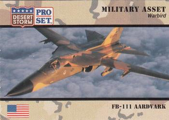 #220 FB-111 Aardvark - 1991 Pro Set Desert Storm