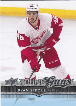 #220 Ryan Sproul - Detroit Red Wings - 2014-15 Upper Deck Hockey