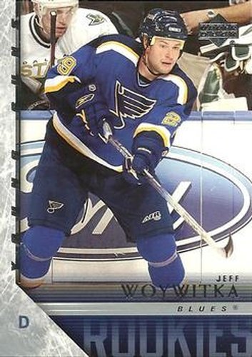 #220 Jeff Woywitka - St. Louis Blues - 2005-06 Upper Deck Hockey
