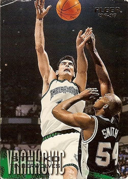 #220 Stojko Vrankovic - Minnesota Timberwolves - 1996-97 Fleer Basketball