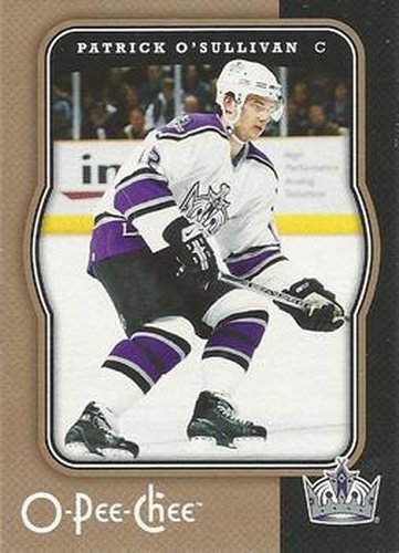 #220 Patrick O'Sullivan - Los Angeles Kings - 2007-08 O-Pee-Chee Hockey