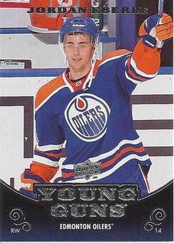 #220 Jordan Eberle - Edmonton Oilers - 2010-11 Upper Deck Hockey