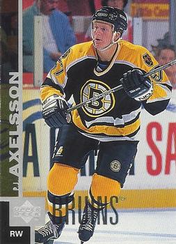 #220 P.J. Axelsson - Boston Bruins - 1997-98 Upper Deck Hockey