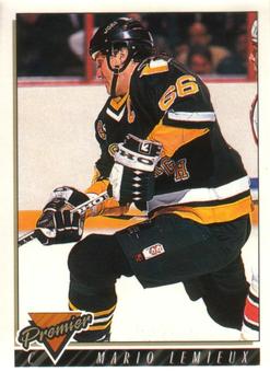 #220 Mario Lemieux - Pittsburgh Penguins - 1993-94 O-Pee-Chee Premier Hockey