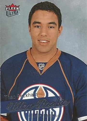 #220 Theo Peckham - Edmonton Oilers - 2008-09 Ultra Hockey