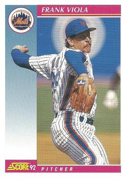 #220 Frank Viola - New York Mets - 1992 Score Baseball
