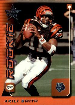 #220 Akili Smith - Cincinnati Bengals - 1999 Leaf Rookies & Stars Football