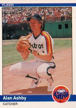 #220 Alan Ashby - Houston Astros - 1984 Fleer Baseball