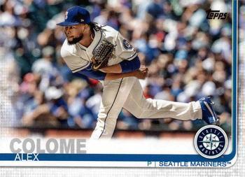 #220 Alex Colome - Seattle Mariners - 2019 Topps Baseball
