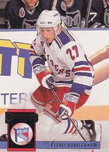#220 Alexei Kovalev - New York Rangers - 1993-94 Donruss Hockey