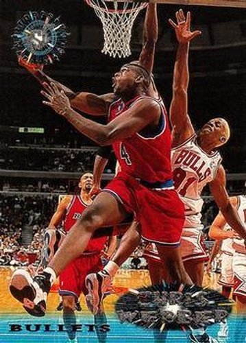 #220 Chris Webber - Washington Bullets - 1995-96 Stadium Club Basketball
