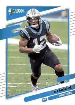 #220 DJ Moore - Carolina Panthers - 2021 Donruss Football