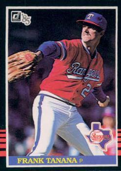 #220 Frank Tanana - Texas Rangers - 1985 Donruss Baseball