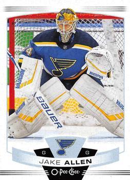 #220 Jake Allen - St. Louis Blues - 2019-20 O-Pee-Chee Hockey