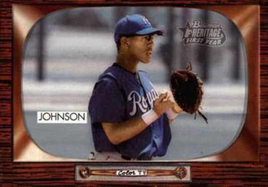 #220 Josh Johnson - Kansas City Royals - 2004 Bowman Heritage Baseball