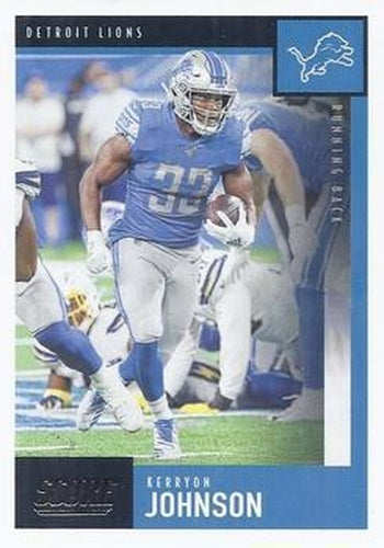 #220 Kerryon Johnson - Detroit Lions - 2020 Score Football