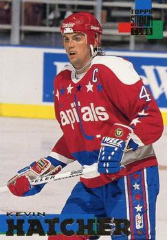 #220 Kevin Hatcher - Washington Capitals - 1994-95 Stadium Club Hockey
