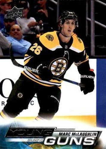 #220 Marc McLaughlin - Boston Bruins - 2022-23 Upper Deck Hockey