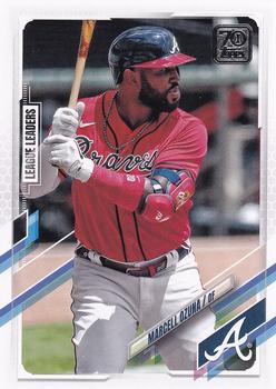 #220 Marcell Ozuna - Atlanta Braves - 2021 Topps Baseball