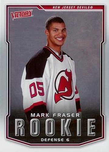 #220 Mark Fraser - New Jersey Devils - 2007-08 Upper Deck Victory Hockey