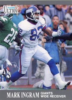 #220 Mark Ingram - New York Giants - 1991 Ultra Football