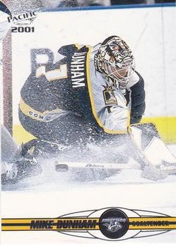 #220 Mike Dunham - Nashville Predators - 2000-01 Pacific Hockey