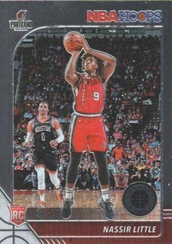 #220 Nassir Little - Portland Trail Blazers - 2019-20 Hoops Premium Stock Basketball