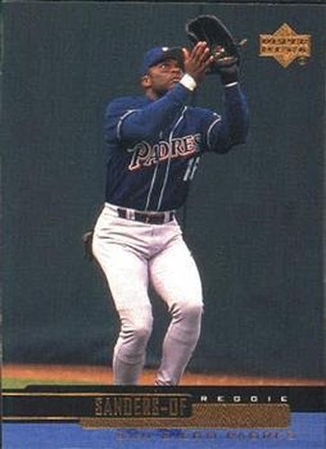 #220 Reggie Sanders - San Diego Padres - 2000 Upper Deck Baseball