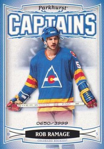 #220 Rob Ramage - Colorado Rockies - 2006-07 Parkhurst Hockey