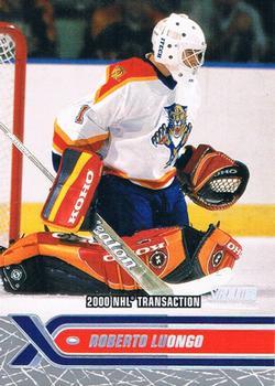 #220 Roberto Luongo - Florida Panthers - 2000-01 Stadium Club Hockey