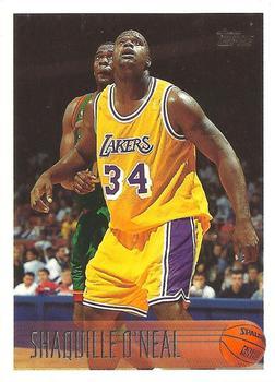#220 Shaquille O'Neal - Los Angeles Lakers - 1996-97 Topps Basketball