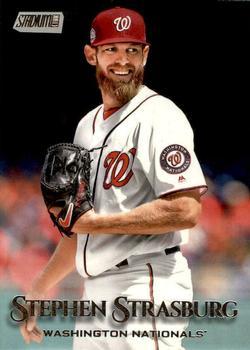 #220 Stephen Strasburg - Washington Nationals - 2019 Stadium Club Baseball