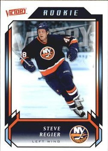 #220 Steve Regier - New York Islanders - 2006-07 Upper Deck Victory Hockey